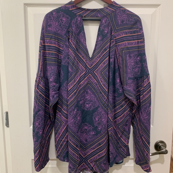 Free People Walking on a Dream Oversized Tunic Med - Picture 2 of 4